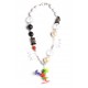 Marvin the Martian Black & White Necklace