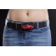 Car Belt Buckle with Leather Belt